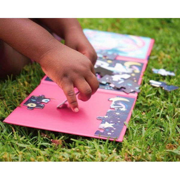 Magnetisches Puzzle - Magisches Einhorn Magnetisches Puzzle - Magisches Einhorn