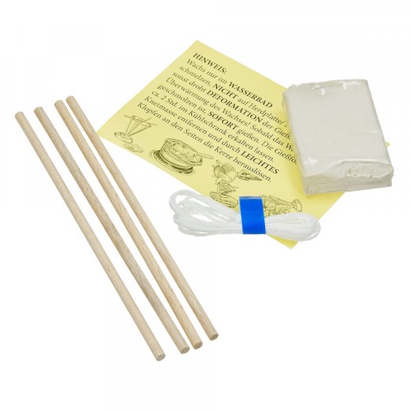 Zubehr zum Kerzengieen - 6er-Pack.