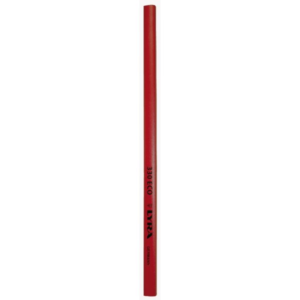 Zimmermannsbleistift Rechteckig ECO - 24 cm