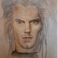 Kundenbild Aquarellblock, geklebt, kaltgepresste B�gen, 300 g - 26 x 36 cm