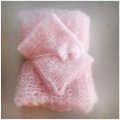 Kundenbild DROPS Kid-Silk Uni Color Garn - 25 g - Hellrosa (03)