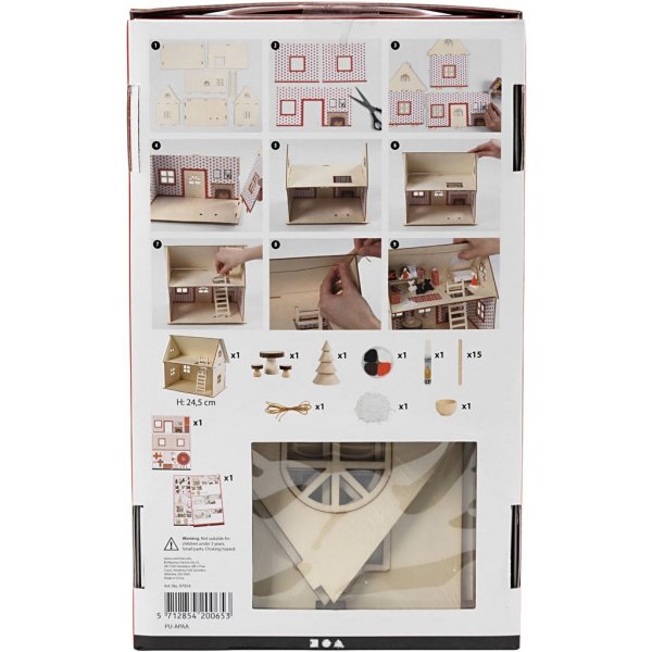 Das Materialset für die Tür des Elfen - Haus Das Materialset für die Tür des Elfen - Haus