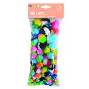 PomPom Bunt - 100 Stk