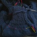 Kundenbild DROPS Karisma Uni Color Garn - 50 g - Denimblau (65)