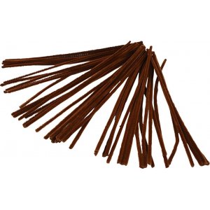 Pfeifenreiniger - braun - 50 Stk Pfeifenreiniger - braun - 50 Stk