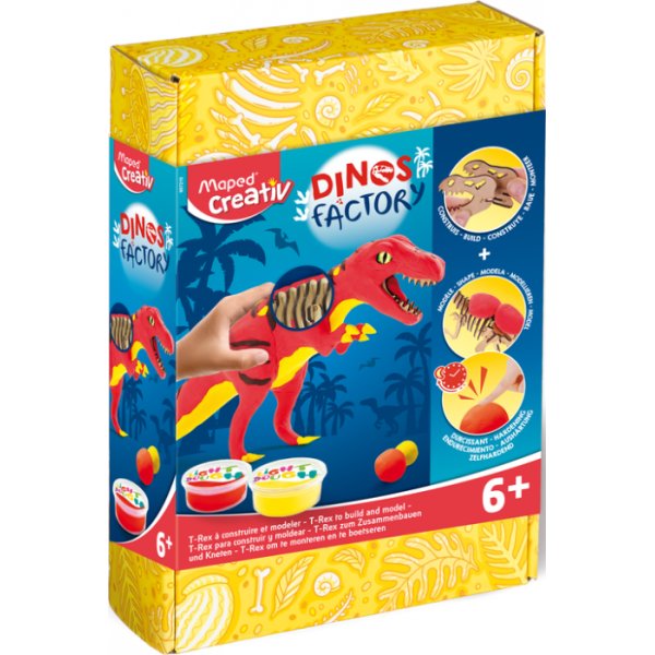 Tonset - Maped - Dinosaurierfabrik T-Rex (6+ Jahre) Tonset - Maped - Dinosaurierfabrik T-Rex (6+ Jahre)