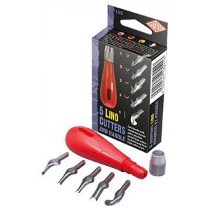 Leinenmesser mit Griff - 5 Stk Leinenmesser mit Griff - 5 Stk