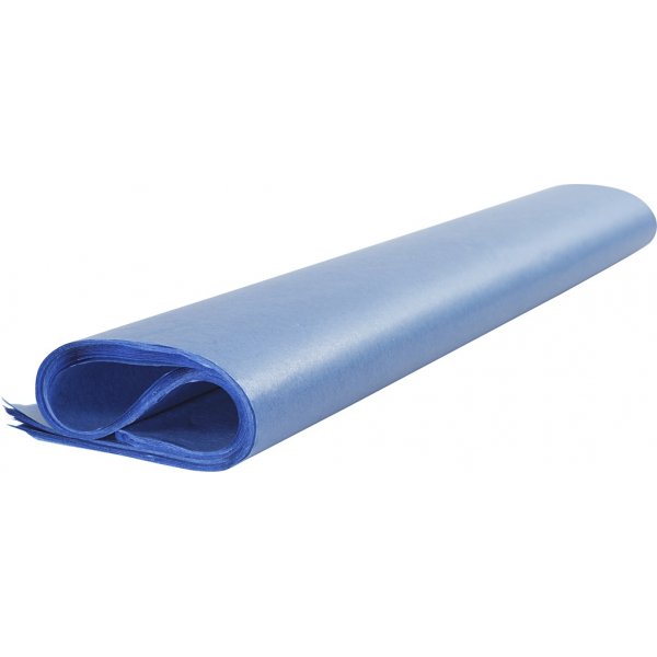 Seidenpapier - blau - 50 x 70 cm - 14 g - 25 Blatt Seidenpapier - blau - 50 x 70 cm - 14 g - 25 Blatt