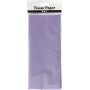 Seidenpapier - hellviolett - 50 x 70 cm - 14 g - 10 Blatt