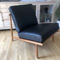 Kundenbild Nappalederimitat Schwarz - 140 cm