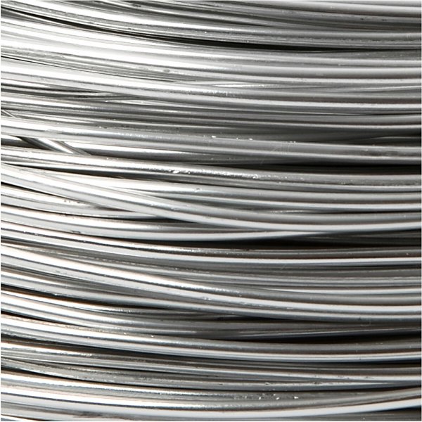 Aluminiumdraht - Ø2 mm - Silber - 100 m Aluminiumdraht - Ø2 mm - Silber - 100 m