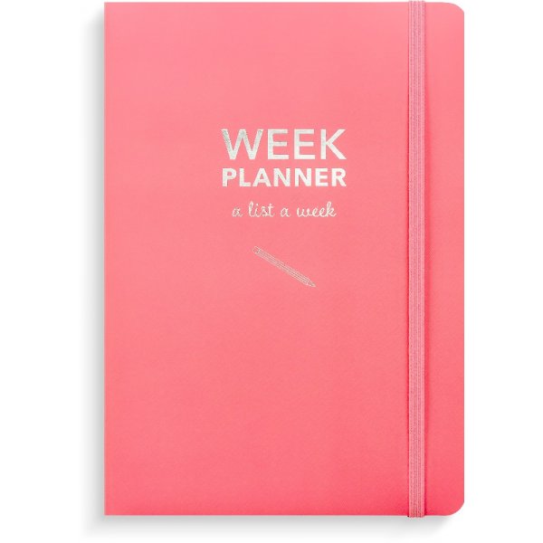 Kalender Burde - Wochenplaner - Undatiert - Rosa