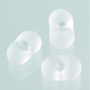 Farfalle-Perlen - transparent matt Farfalle-Perlen - transparent matt