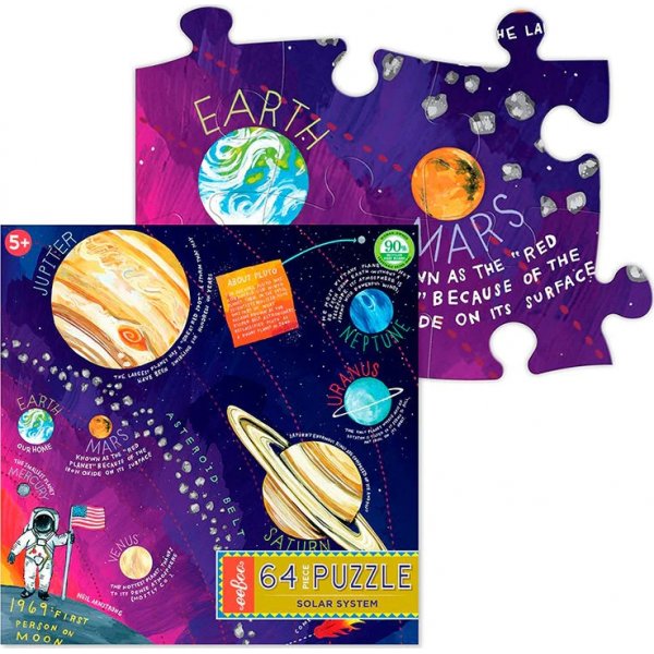 Puzzle 64 Teile - Das Sonnensystem Puzzle 64 Teile - Das Sonnensystem