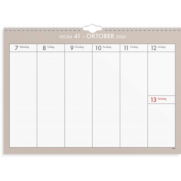 Wandkalender 24/25 - Wochenplan Wandkalender 24/25 - Wochenplan