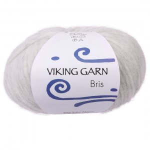 Wikingergarn Alpaka Bris 50g - Weißgrau (312) Wikingergarn Alpaka Bris 50g - Weißgrau (312)