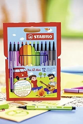 Fasermaler Pen 68 Mini - 12er-Pack