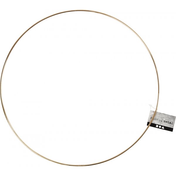 Metallring - Gold - Ø30 cm Metallring - Gold - Ø30 cm