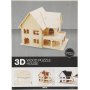 3D-Konstruktionsfigur - Haus mit Veranda
