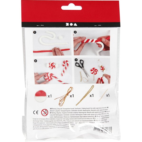 Mini-DIY-Kit - Weihnachtskugeln als Aufh�nger