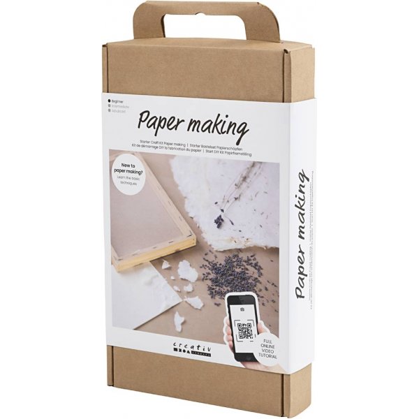 Beginnen Sie mit dem DIY-Kit zur Papierherstellung Beginnen Sie mit dem DIY-Kit zur Papierherstellung