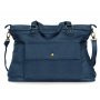 blaue Kunstledertasche blaue Kunstledertasche