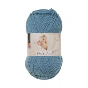 Wikingergarn Babywolle 50g - Mittelblau (379) Wikingergarn Babywolle 50g - Mittelblau (379)