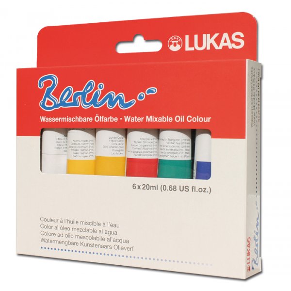 Lukas lfarbenset Berlin - Starterset 6x20ml