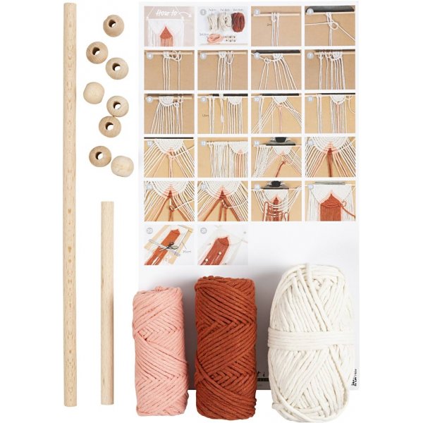 DIY Kit Makramee - Wanddekoration DIY Kit Makramee - Wanddekoration