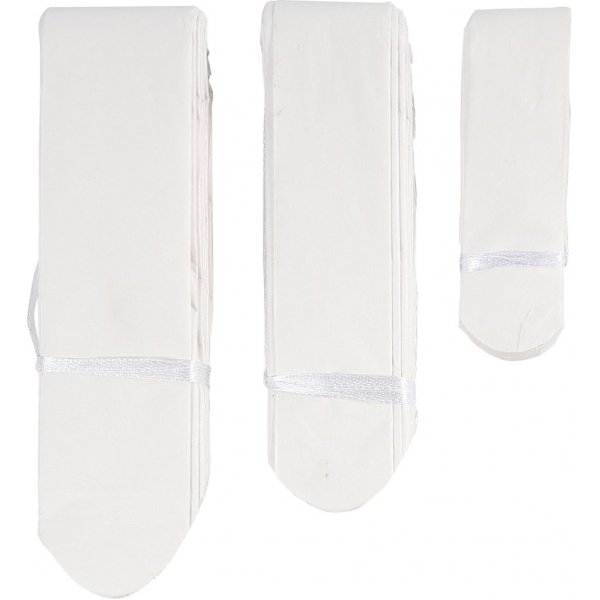 Papierpompons - weiß - 3 Stk Papierpompons - weiß - 3 Stk