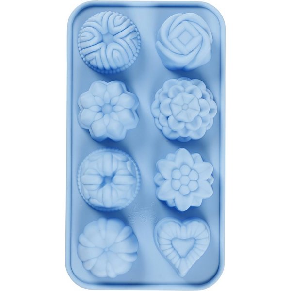 Silikonform - kleine Shortbread-Kekse Silikonform - kleine Shortbread-Kekse