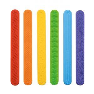 Taststreifen aus Silikon, 21 cm - 6 Stück Taststreifen aus Silikon, 21 cm - 6 Stück