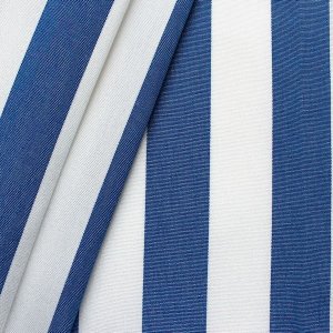 Markisenstoff und Dekostoff "Streck" Toldo Blau-Weiß - 160 cm Markisenstoff und Dekostoff "Streck" Toldo Blau-Weiß - 160 cm