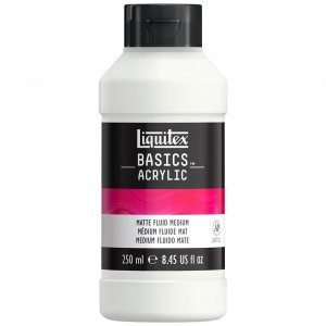 Acrylmedium - Liquitex Basics Additives - 250 ml - Flasche Matte Fluid Medium