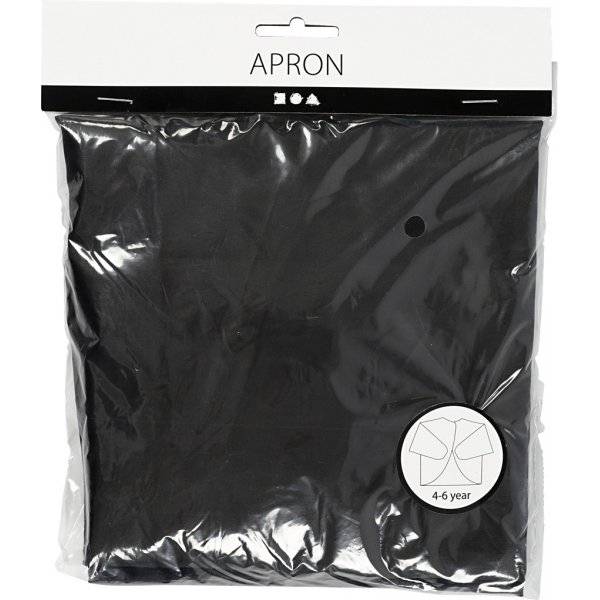 Malerschürze - schwarz - 4-6 Jahre Malerschürze - schwarz - 4-6 Jahre