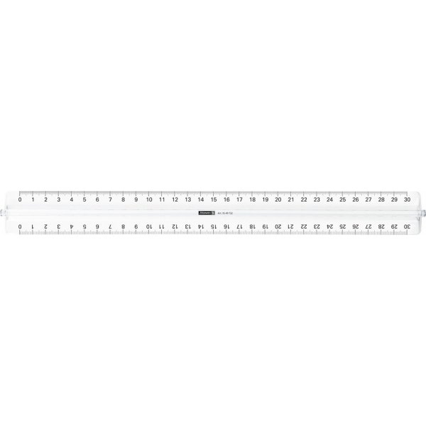 Lineal mit Griff 30 cm