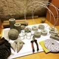 Kundenbild Metallring ø 30 cm - weiß