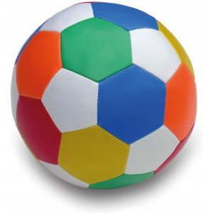 Weicher Ball, 18 cm, mehrfarbiger Schaumstoff - Alldoro Weicher Ball, 18 cm, mehrfarbiger Schaumstoff - Alldoro