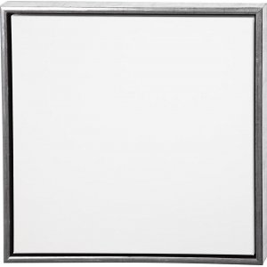 ArtistLine Leinwand mit Rahmen - Antiksilber/Weiß - 54x54 cm ArtistLine Leinwand mit Rahmen - Antiksilber/Weiß - 54x54 cm