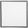 ArtistLine Leinwand mit Rahmen - Antiksilber/Wei - 54x54 cm