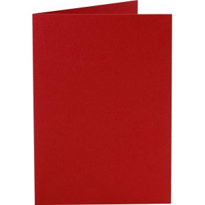 Karte - rot - 10,5 x 15 cm - 10 Stk Karte - rot - 10,5 x 15 cm - 10 Stk