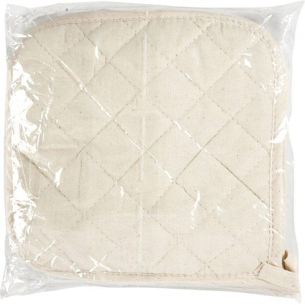 Topflappen - hell natur - 4 Stk Topflappen - hell natur - 4 Stk