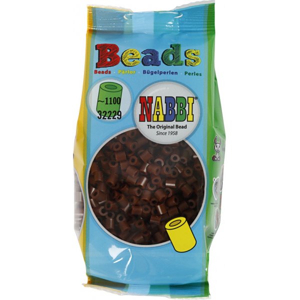 Röhrenperlen - braun (32229) - mittel - 1100 Stk Röhrenperlen - braun (32229) - mittel - 1100 Stk
