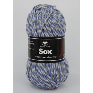 Sox 50g - Jeansblau/Hellblau/Beige/ungebleicht (12) Sox 50g - Jeansblau/Hellblau/Beige/ungebleicht (12)