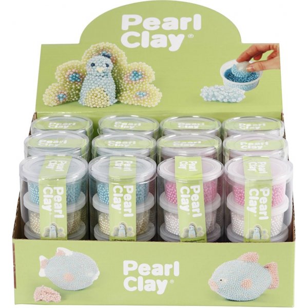 Pearl Clay® - gemischte Farben - 12 Stk Pearl Clay® - gemischte Farben - 12 Stk