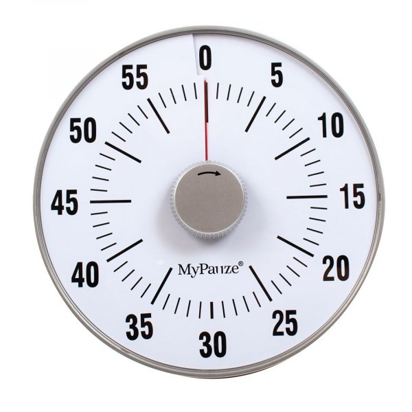 Konzentrationsuhr rund 19x19 cm