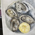 Kundenbild Aquarellblock, geklebt, rauer Hain, Bögen, 300 g - A4