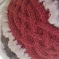 Kundenbild DROPS Alpaca Boucl� Uni Color Garn - 50 g - Natur (0100)