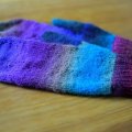 Kundenbild Wikingergarn Nordlys 100g - Türkis/Grau/Lila (964)