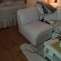 Kundenbild Nappalederimitat Weiß - 140 cm